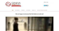 Desktop Screenshot of genevacharityball.com